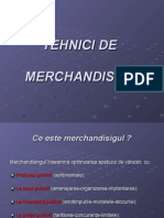 Tehnici de Merchandising