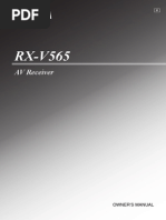 Download Yamaha RX-V565 User Manual by Csar Gonzlez SN289386846 doc pdf