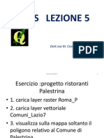 Qgis Lezione 5