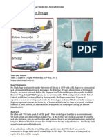 Beauty in Airplane Design: 7 AA294 Seminar On Case Studies of Aircraft Design