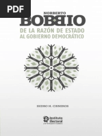 Bobbio de la razon de estado al gobierno democratico.pdf