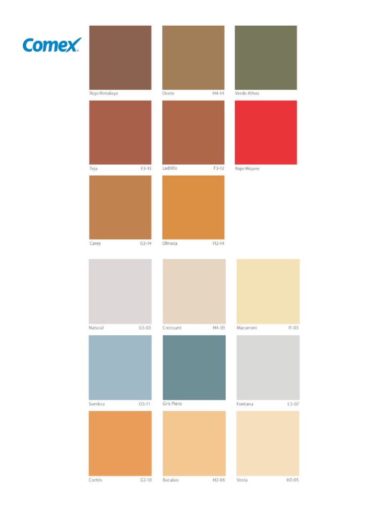 Comex Colores | PDF