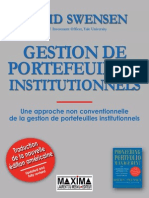 Gestion Des Portefeuilles Institutionnels