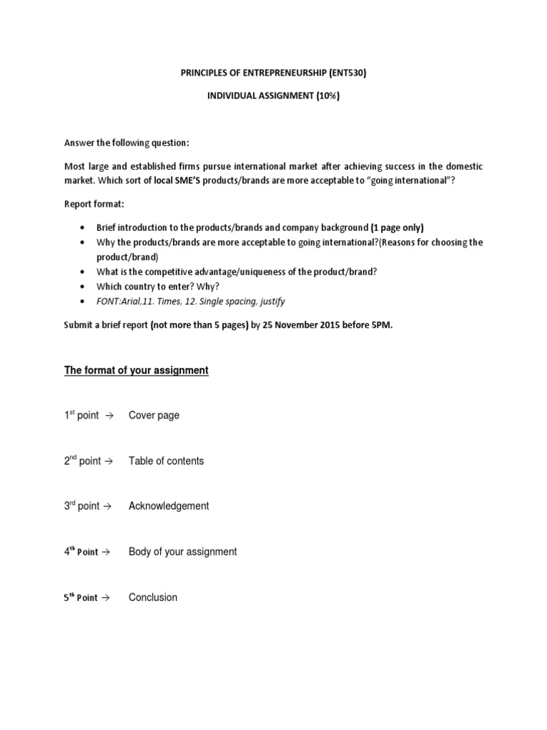 Individual Assignment | Educational Assessment | Further Education