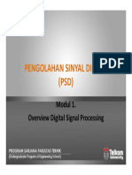 Hand Out Psd 1 Overview Dsp