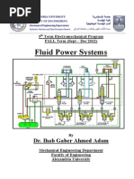 Fluid Power Systems For Electromech Prog 9th Term-Introduction