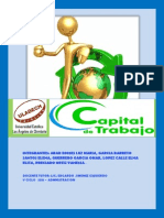 Monografia Capital de Trabajo - Adm Financiera