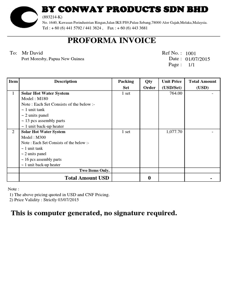 Pi 1001 Water System Pdf