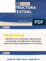 Conectores lógicos y estructura textual