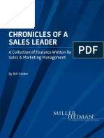 Chronicles of a Sales Leader