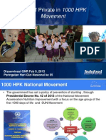  Role of Private in 1000 HPK Movement (Februari 2015)