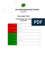 PR-1709 - Lifting and Hoisting Procedure Lift Planning Execution