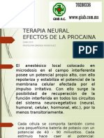 Efectos de La Procaina