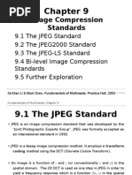 Chapter 9 - Image Compression Standards