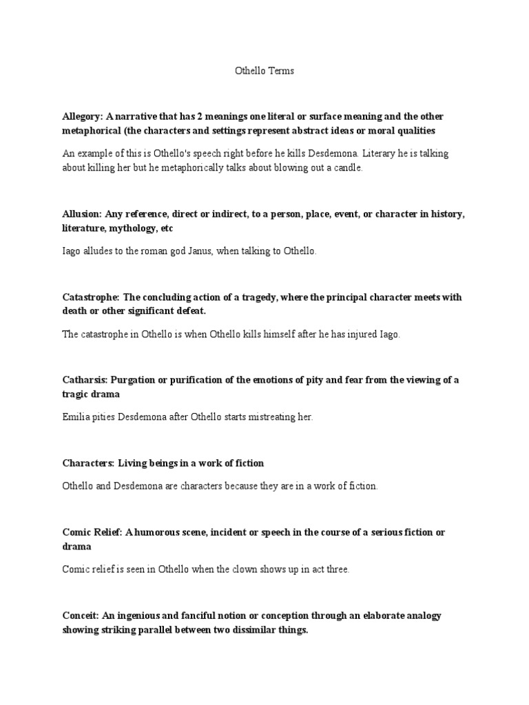 Othello essays on jealousy picture