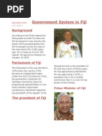 History of Fiji - 1970 To Present | PDF | Fiji | Government