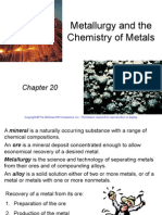 Chapter 20 Metallurgy and The Chemistry of Metals