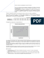 Datos de Dos Variables Cuantitativas