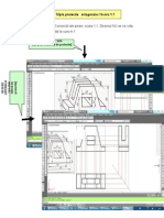 EXERCITIU Tripla Proiectie Ortogonala de Exersat Individual 01