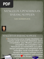 Mengelola Penerimaan Barang Supplies