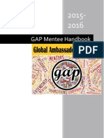 GAP Mentee Handbook 2015-2016