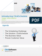 Introduction To ClickSchedule