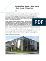 Iklan Rumah Dijual Di Daan Mogot, 3 Miliar Rumah Siap Huni - Berada Di Pusat Kota PDF