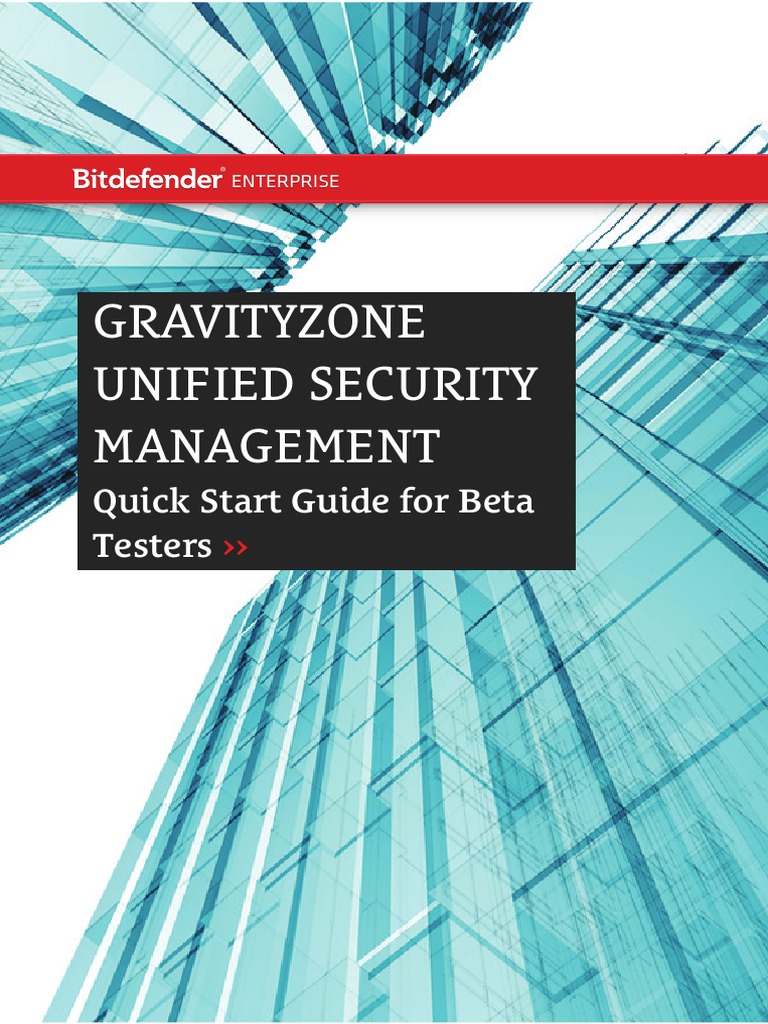 Bitdefender_GravityZone_QuickStartGuide.pdf Microsoft Windows