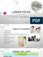 Gender For ESL