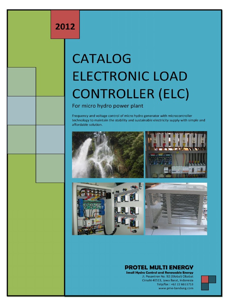 Catalog of ELC For Micro Hydro Power PDF Electric Generator Hvac