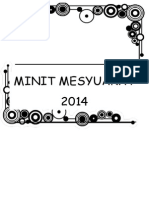 Minit Mesyuarat 2014