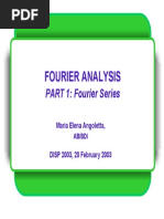 Fourier Analysis