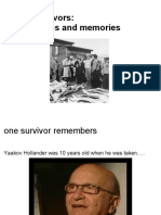 Survivors: Stories and Memories