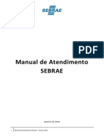 Manual de Atendimento Sebrae 2015