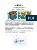 Calendario Ambiental