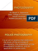 Police Photography Presentation