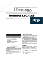 Ley Universitaria - Fuente El Peruano