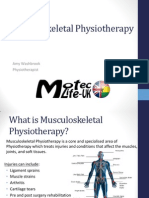 Musculoskeletal - Physiotherapy - Amy Washbrook