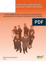 Modelo de Gestao Do Conhecimento Para a Administracao Publica Brasileira. Livro