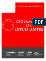 Universidad Ana G. Méndez - Reglamento del Estudiante