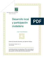 Desarrollo Local Participacion Docto70 PDF