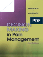 Decision Making in Pain Management