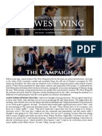 The Definite History of The West Wing