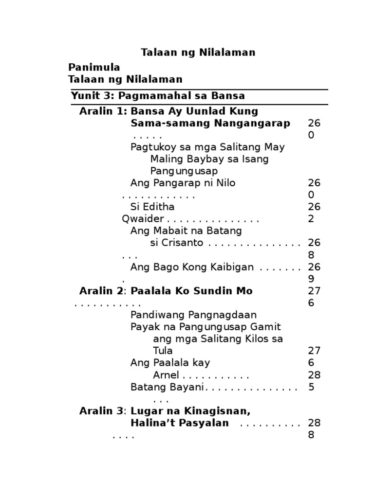 Fil 2 LM U3 | PDF