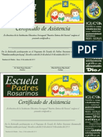 Certificado Escuela de Padres 2015