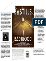 Bastille Bad Blood Digipack Front Cover