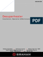 Desuperheater Installation, Operation & Maintenance Manual