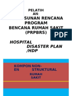 Disaster - Tot Pelatihan Non-Struktural