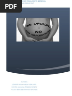 De Los Delitos Relativos A La Vida Del Ser Humano en Formación