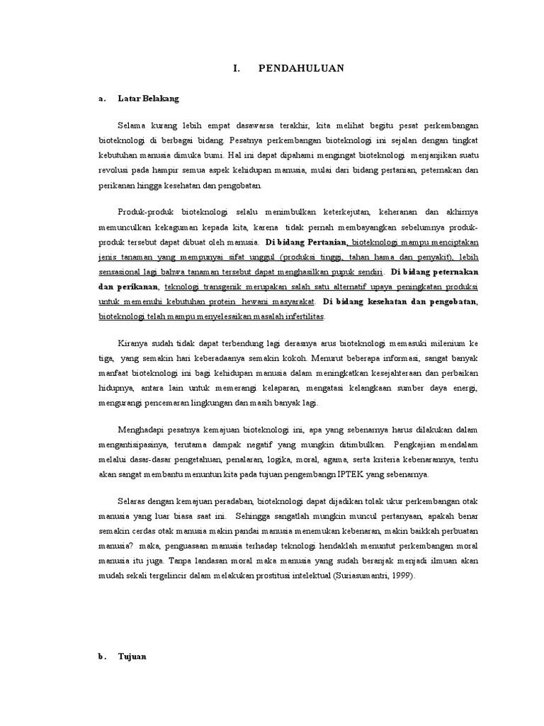 Aplikasi Bioteknologi